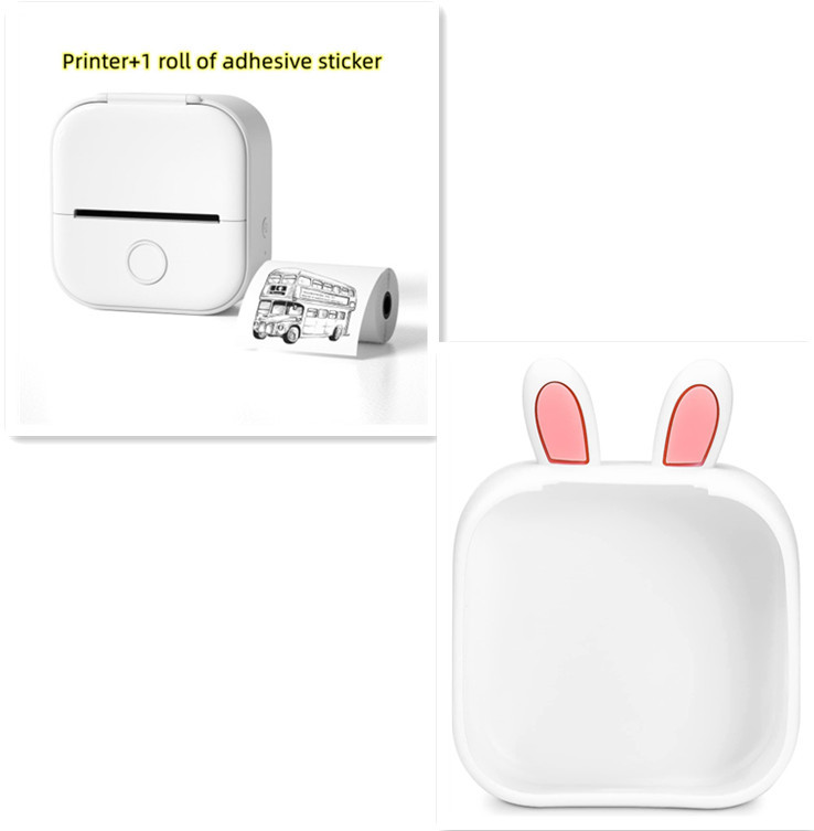Portable Mini Thermal Label Printer Home Photo Printer Student Wrong Question Printer Bluetooth-compatible Mini Label Printer Price Tag - image 32