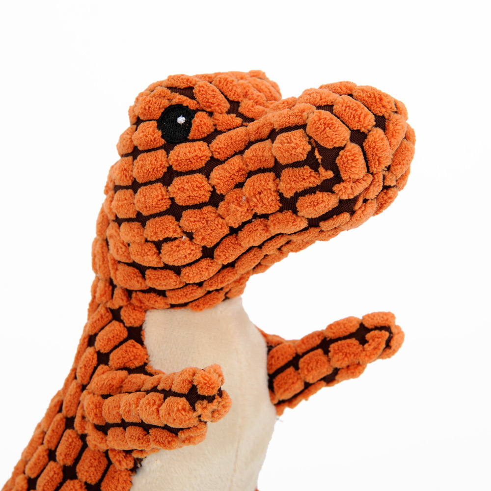 Dinosaur Pet Toys Giant Dogs Pets Interactive Dog Toys For Large Dogs Chew Toys Chihuahua Plush Stuffing Squeakers - image 2