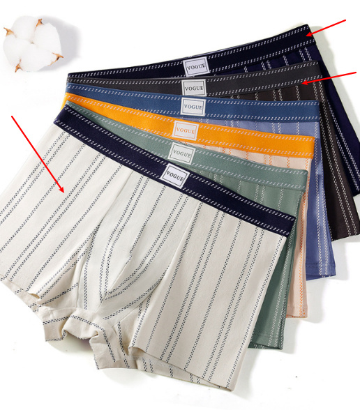 Mens 100 Cotton Antibacterial Sweat-Absorbent And Breathable Shorts - image 11
