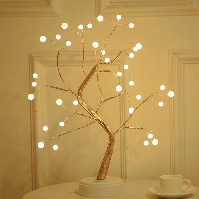 Led Copper Wire Light Bedroom Light - image 2