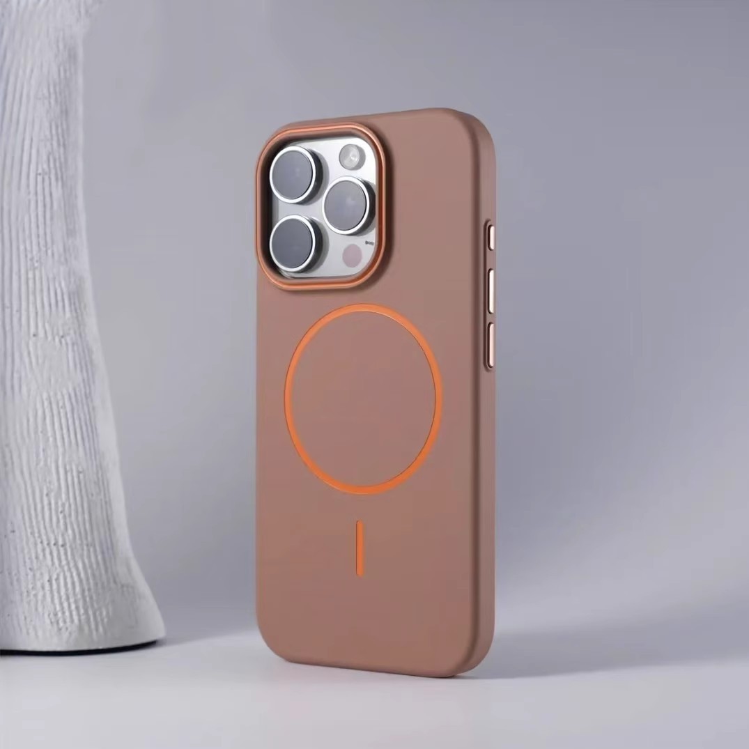 Applicable To IPhone16 Phone Case Skin-feeling Frosted Pc Magnetic Protective Sleeve - image 81