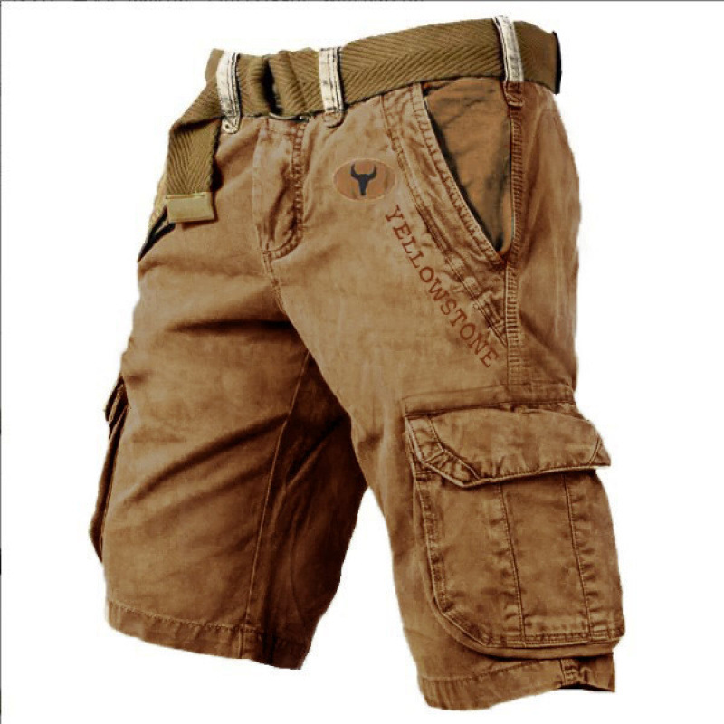 Men's Summer Cotton Shorts In Europe And America - image 13