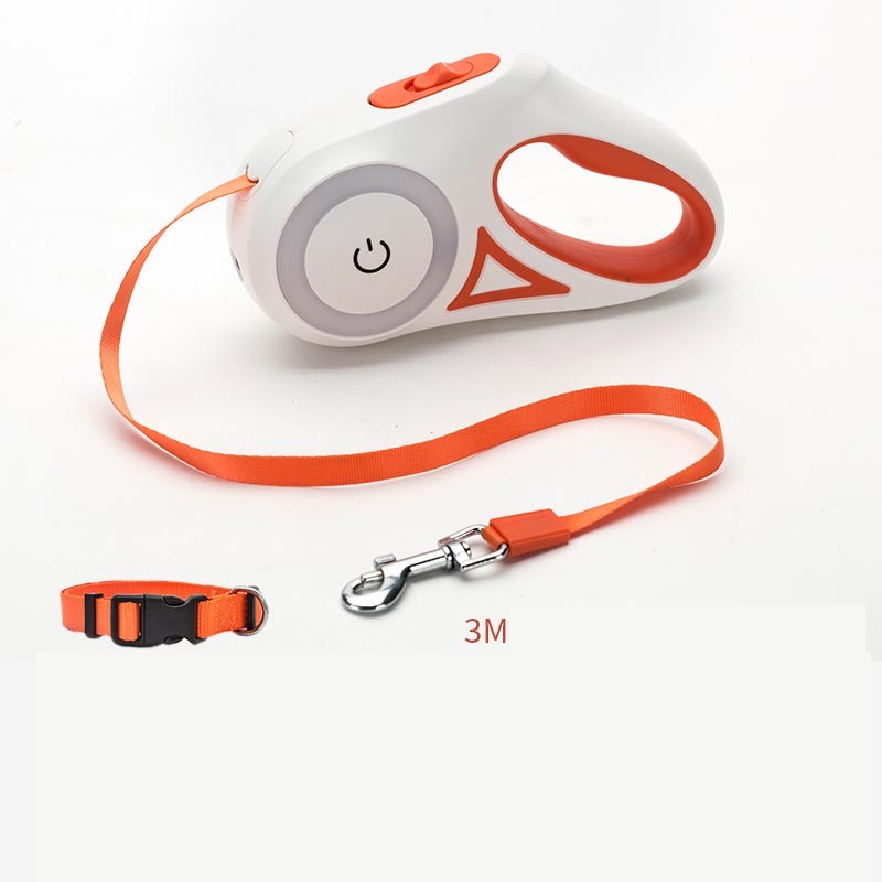 Dog Leash Retractable Leash And Dog Collar Spotlight Automatic Pet Dog Cat Traction Rope For Small Medium Dogs Pet Product - image 19