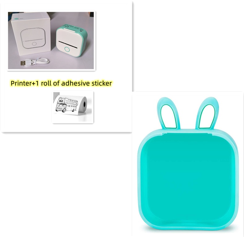 Portable Mini Thermal Label Printer Home Photo Printer Student Wrong Question Printer Bluetooth-compatible Mini Label Printer Price Tag - image 31