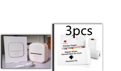 Portable Mini Thermal Label Printer Home Photo Printer Student Wrong Question Printer Bluetooth-compatible Mini Label Printer Price Tag - image 48
