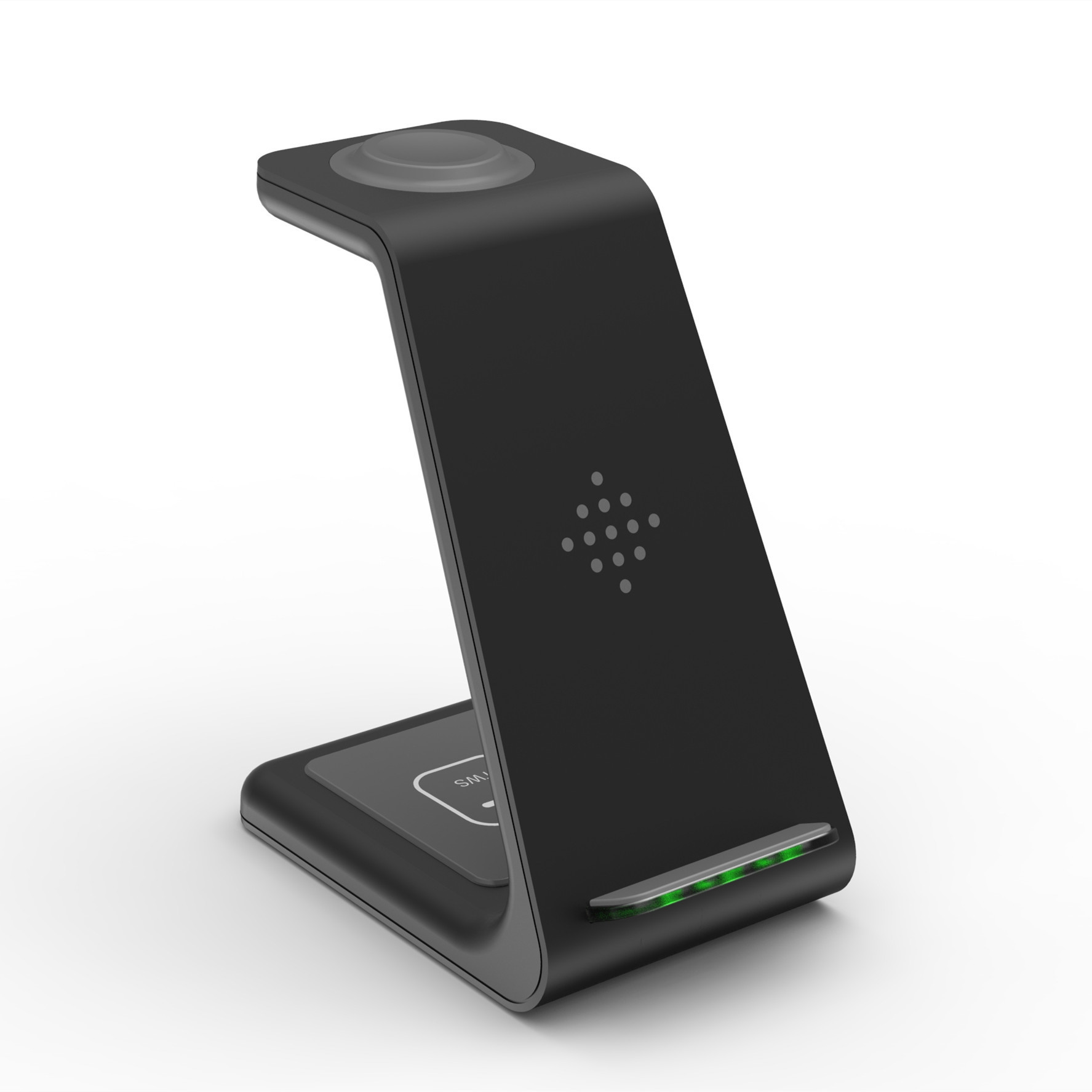 3 In 1 Fast Charging Station Wireless Charger Stand Wireless Quick Charge Dock For Phone Holder - image 5