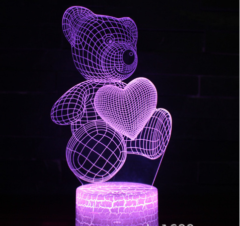 3D Lamp Acrylic USB LED Night Lights Neon Sign Lamp Xmas Christmas Decorations For Home Bedroom Birthday Decor Valentines Day Gifts - image 15