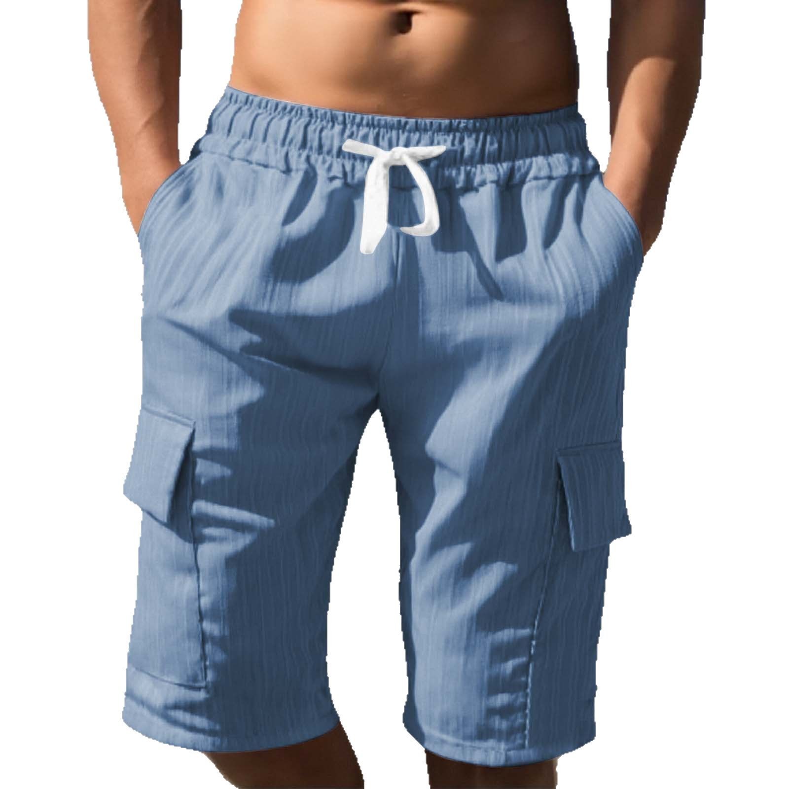Multi-pocket Utility Five-point Shorts Sporty And Casual - image 64