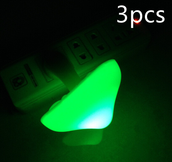LED Night Light Mushroom Wall Socket Lamp EU US Plug Warm White Light-control Sensor Bedroom Light Home Decoration - image 13