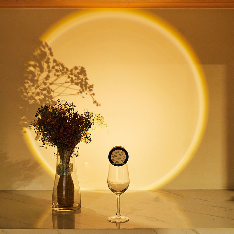Led Lights Wireless Closet Kitchen Lights Under Furniture Battery Powered Sunset Nightlight Wall Lamp Bedroom Decoration Cabinet - image 13