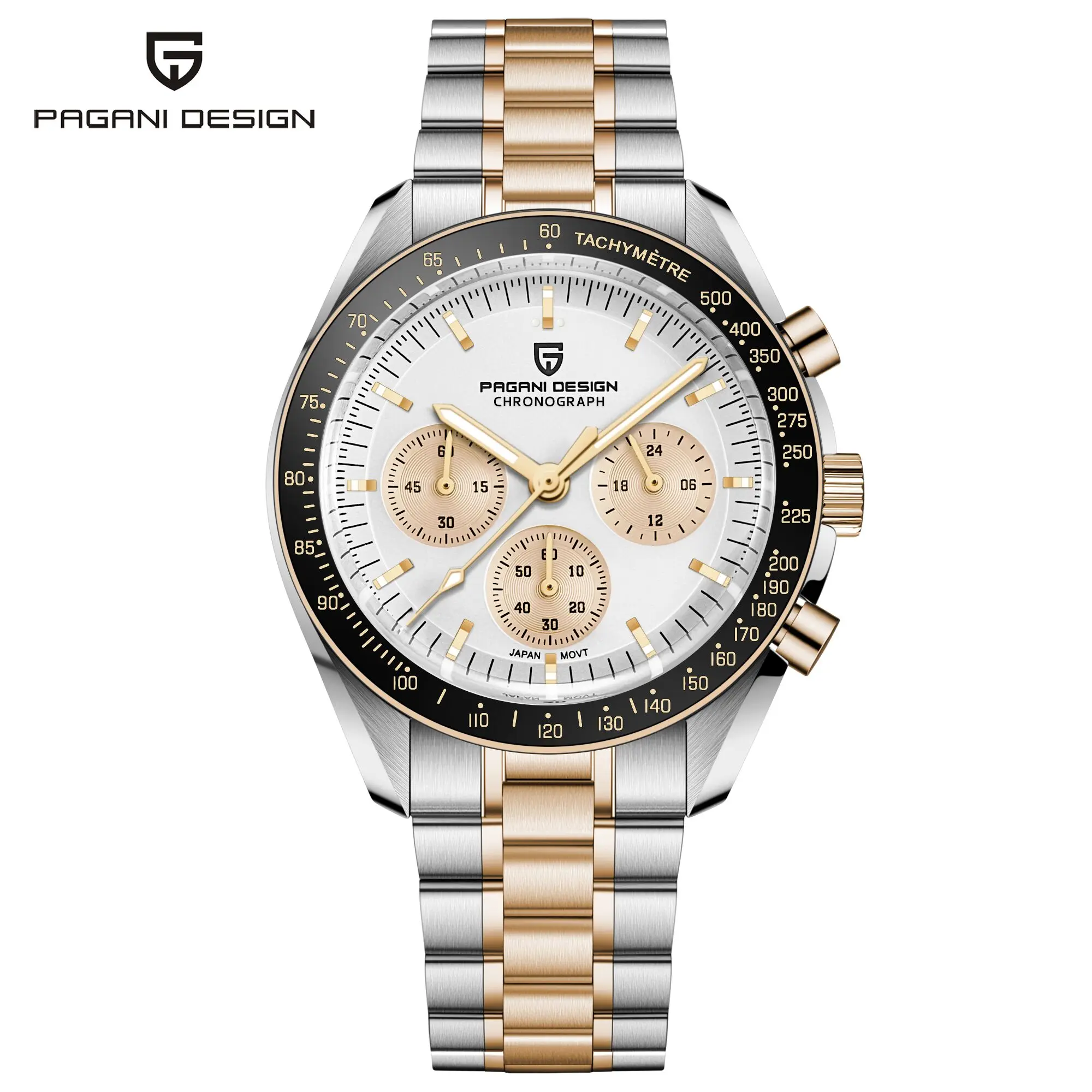 PAGANI DESIGN Moon Mens Watches 2025 Top Brand Luxury Quartz Watch For Men Chronograph Luminous Sapphire Mirror Waterproof Clock - image 19