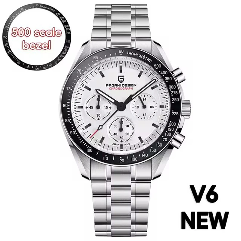 PAGANI DESIGN Moon Mens Watches 2025 Top Brand Luxury Quartz Watch For Men Chronograph Luminous Sapphire Mirror Waterproof Clock - image 35
