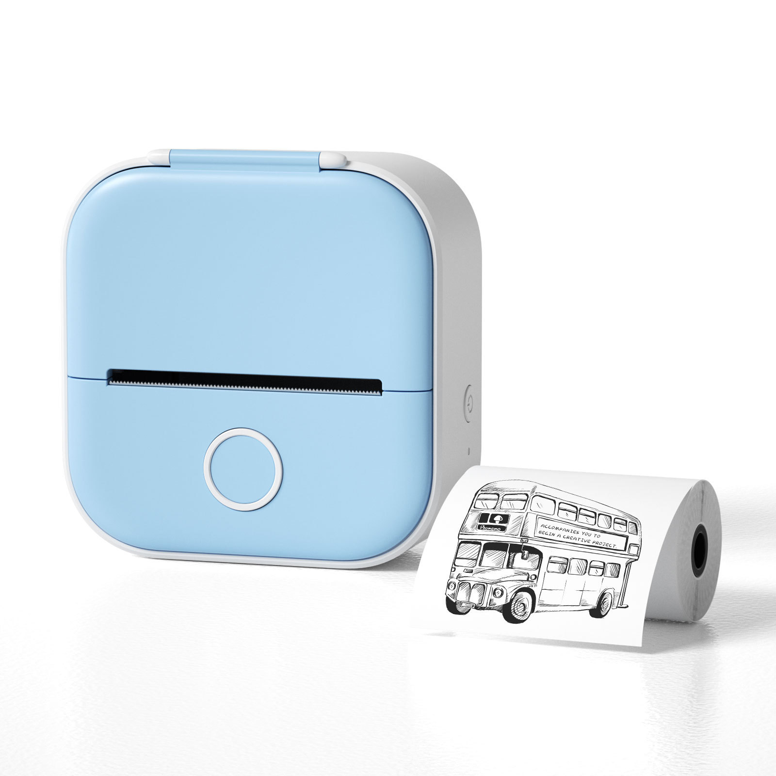 Portable Mini Thermal Label Printer Home Photo Printer Student Wrong Question Printer Bluetooth-compatible Mini Label Printer Price Tag - image 72