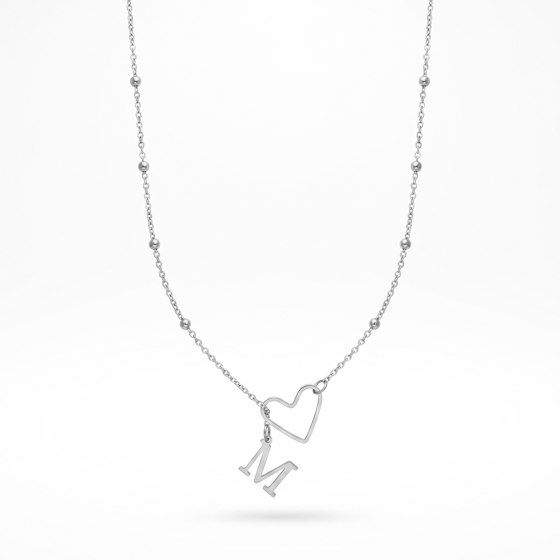 Womens Elegant Heart-Shaped Waterdrop Necklace - image 19