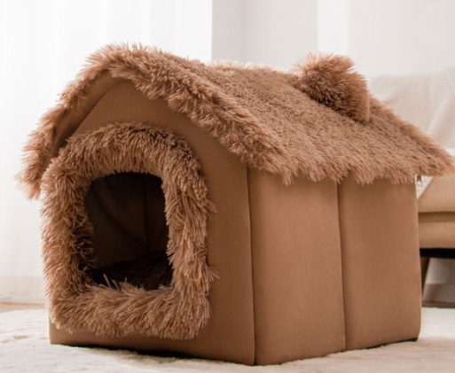 Foldable Dog House Pet Cat Bed Winter Dog Villa Sleep Kennel Removable Nest Warm Enclosed Cave Sofa Pets Supplies - image 32