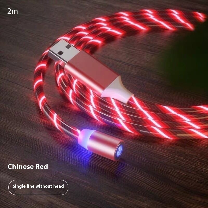 Magnetic Charging Cable Streamer Fast Charging Cable Lighting Micro USB Cable LED Magnet Charger Type-C Cable - image 35