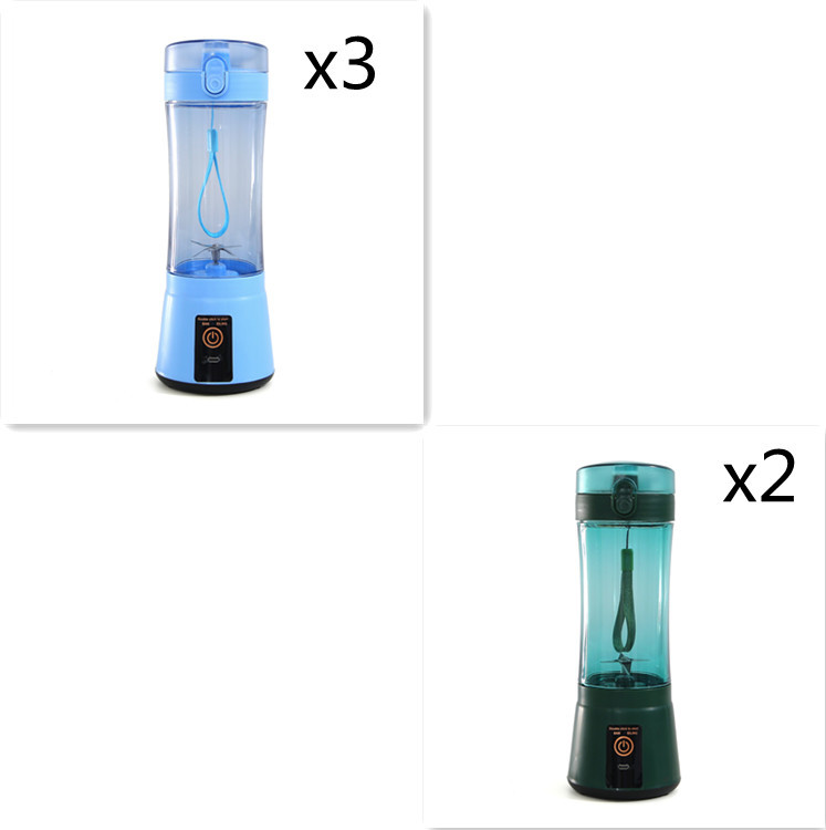 Portable Electric Fruit Juicer Wireless USB Rechargeable Mini Mixer Multifunction Summer Smoothie Blender Machine Kitchen Supplies - image 37