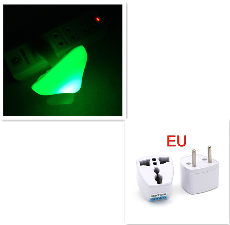 LED Night Light Mushroom Wall Socket Lamp EU US Plug Warm White Light-control Sensor Bedroom Light Home Decoration - image 27