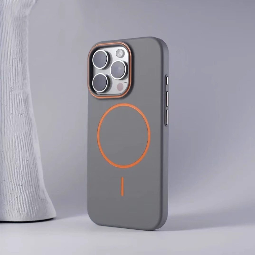 Applicable To IPhone16 Phone Case Skin-feeling Frosted Pc Magnetic Protective Sleeve - image 97
