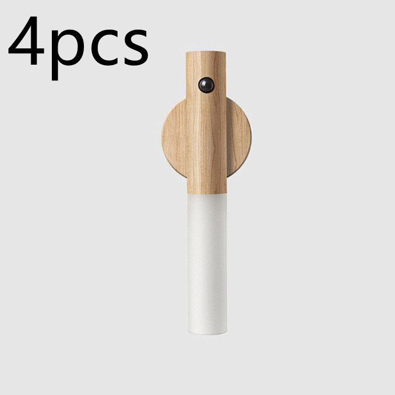 Auto LED USB Magnetic Wireless Night Light Corridors Porch Lights PIR Motion Sensor Wall Light Cabinet Lamp - image 21