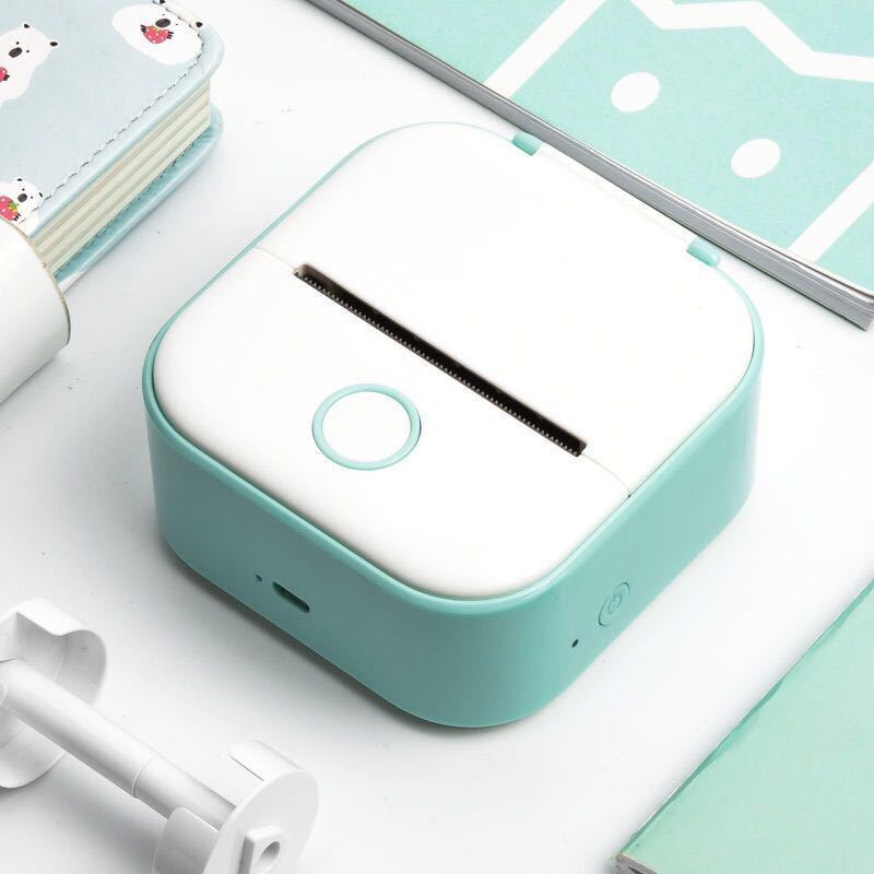 Portable Mini Thermal Label Printer Home Photo Printer Student Wrong Question Printer Bluetooth-compatible Mini Label Printer Price Tag - image 4