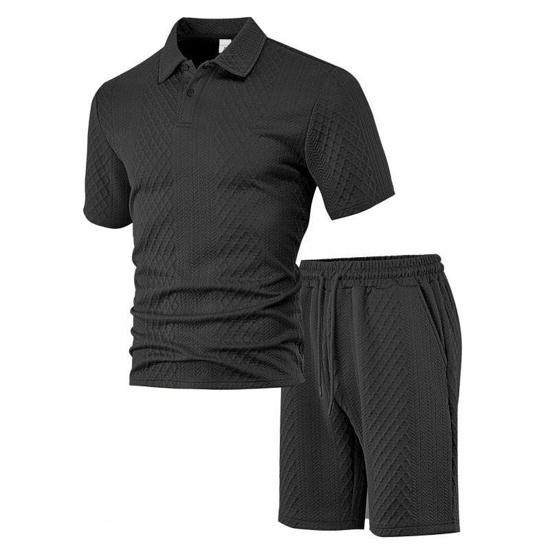 Mens Casual Suit With Jacquard And A Lapel - image 44