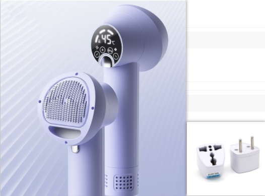 Smart Pet Hair Dryer Dog Golden Retriever Cat Grooming Hairdressing Blow &amp; Comb Silent No Harm Pet Cleaning Supplies Pet Products - image 18