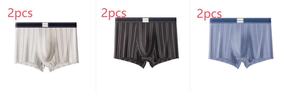 Men's Satin Light Luxury Ice Silk Underwear Summer Breathable Boxers Shorts New Boxers - image 11