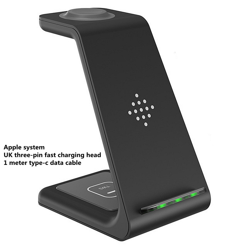 3 In 1 Fast Charging Station Wireless Charger Stand Wireless Quick Charge Dock For Phone Holder - image 67
