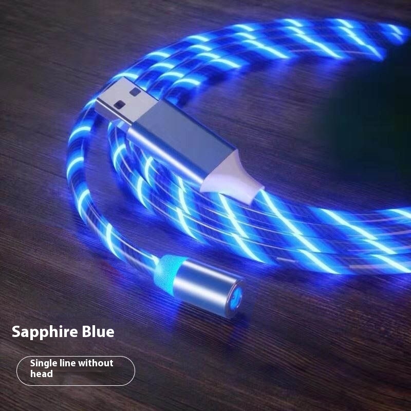 Magnetic Charging Cable Streamer Fast Charging Cable Lighting Micro USB Cable LED Magnet Charger Type-C Cable - image 44