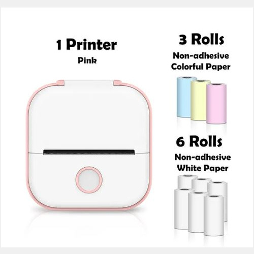 Portable Mini Thermal Label Printer Home Photo Printer Student Wrong Question Printer Bluetooth-compatible Mini Label Printer Price Tag - image 21