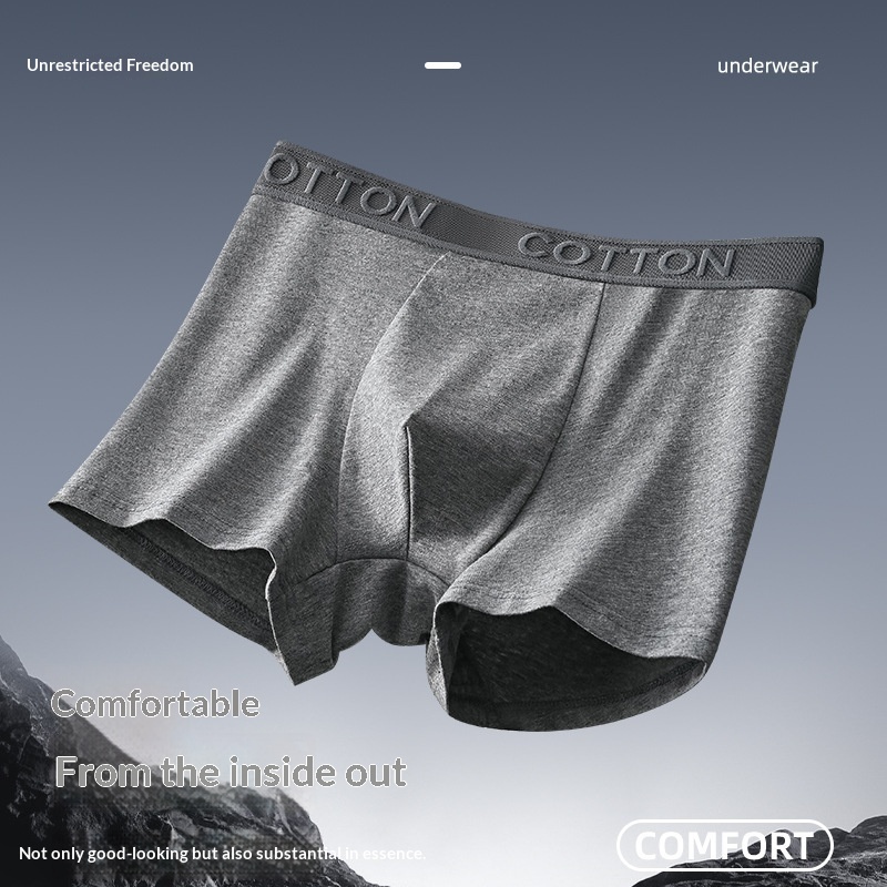 High-End Antibacterial Cotton Boxer Briefs For Men - image 4