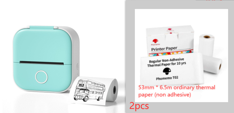 Portable Mini Thermal Label Printer Home Photo Printer Student Wrong Question Printer Bluetooth-compatible Mini Label Printer Price Tag - image 12