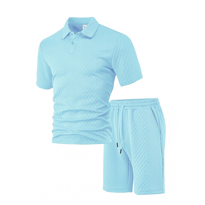 Mens Casual Suit With Jacquard And A Lapel - image 26