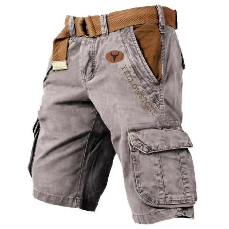 Men's Summer Cotton Shorts In Europe And America - image 3