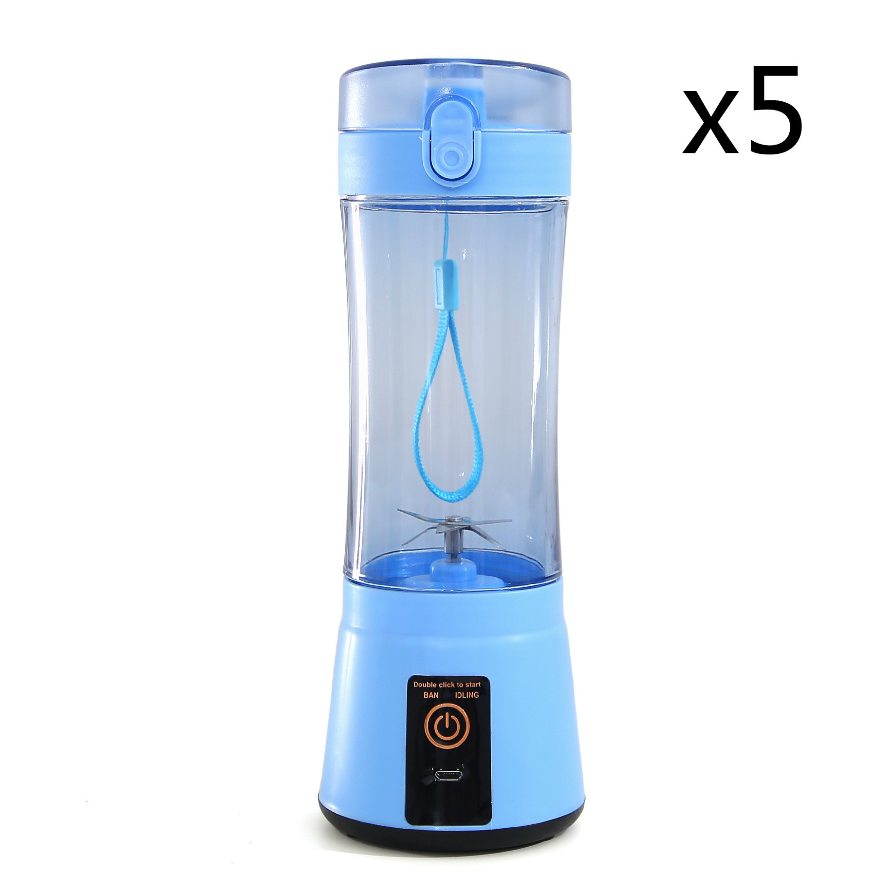 Portable Electric Fruit Juicer Wireless USB Rechargeable Mini Mixer Multifunction Summer Smoothie Blender Machine Kitchen Supplies - image 31