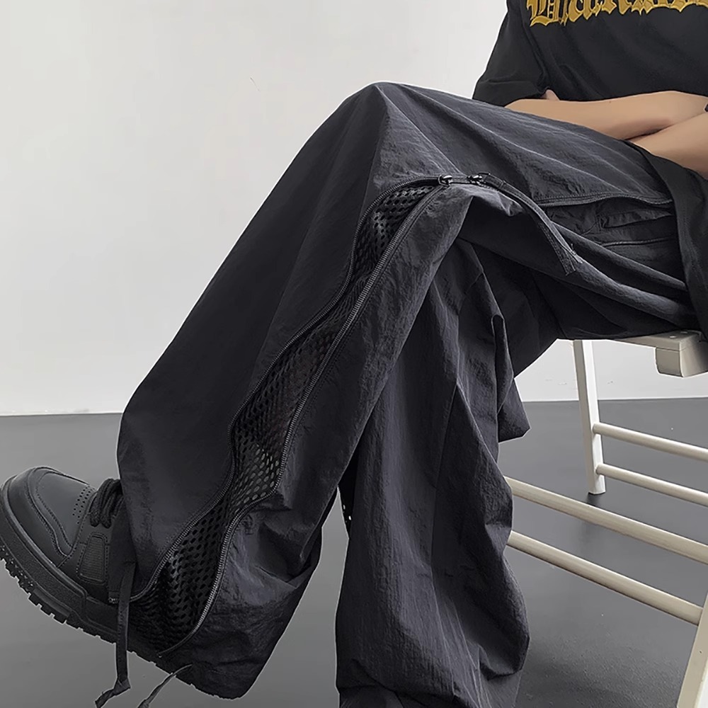 Quick-drying Waterproof Paratrooper Pants Loose-fitting Straight-leg Casual Trousers - image 16