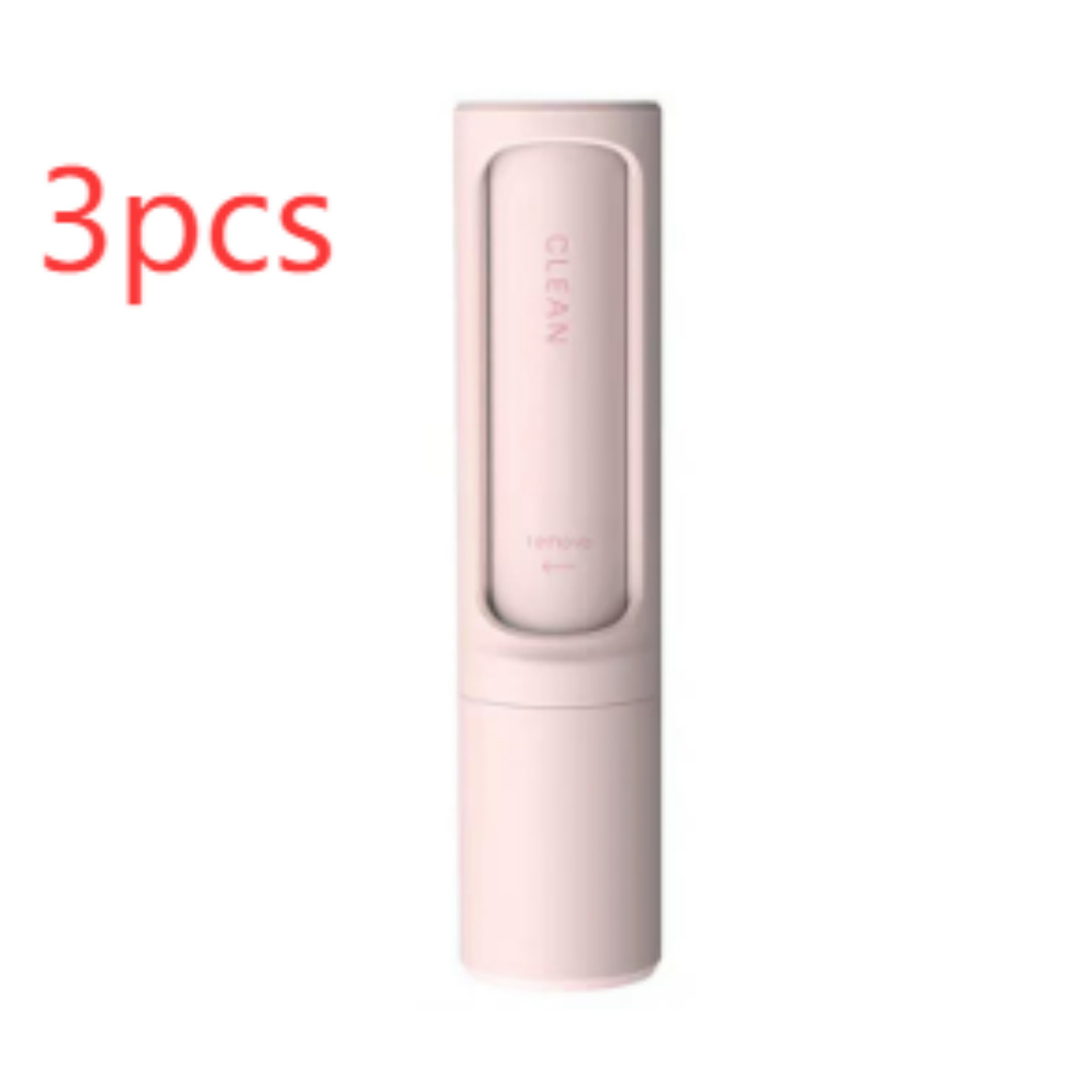 2-1 Reusable Pet Hair Remover Brush Lint Roller Portable Effective Self Cleaning Tool for Cat Dog Fur Hair Dust Removal Brush - image 19