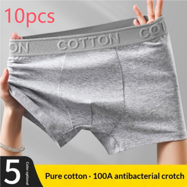 High-End Antibacterial Cotton Boxer Briefs For Men - image 19