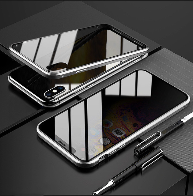 Phone Case Anti-peep Magnetic Protective Shell Magnetic Privacy Glass Case For Phone - image 59