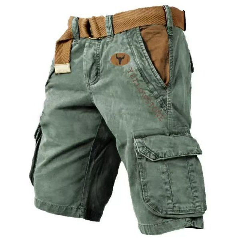Men's Summer Cotton Shorts In Europe And America - image 58