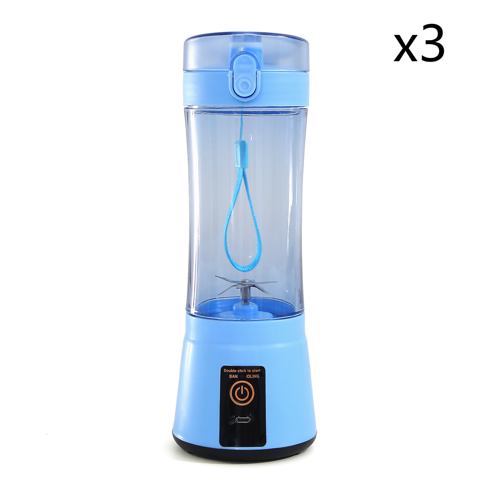 Portable Electric Fruit Juicer Wireless USB Rechargeable Mini Mixer Multifunction Summer Smoothie Blender Machine Kitchen Supplies - image 12