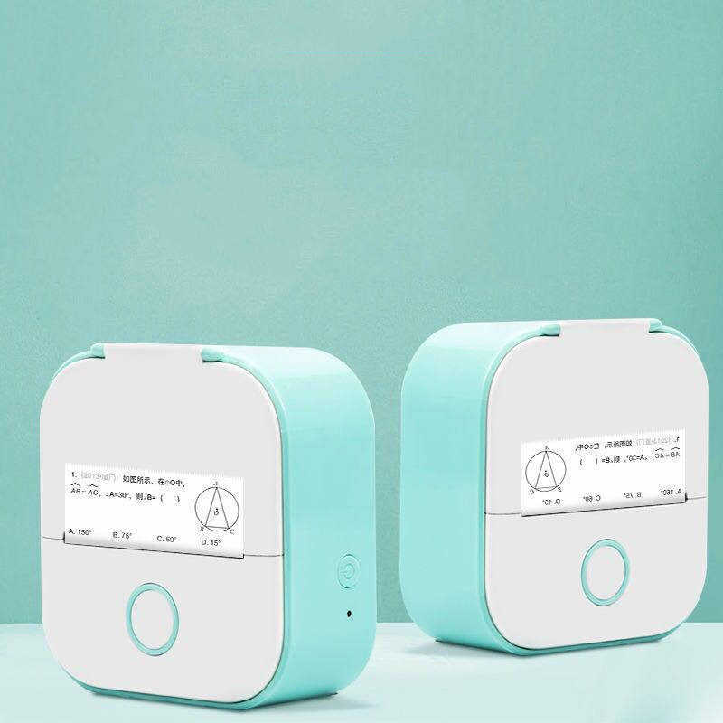 Portable Mini Thermal Label Printer Home Photo Printer Student Wrong Question Printer Bluetooth-compatible Mini Label Printer Price Tag - image 3