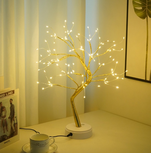 Led Copper Wire Light Bedroom Light - image 12