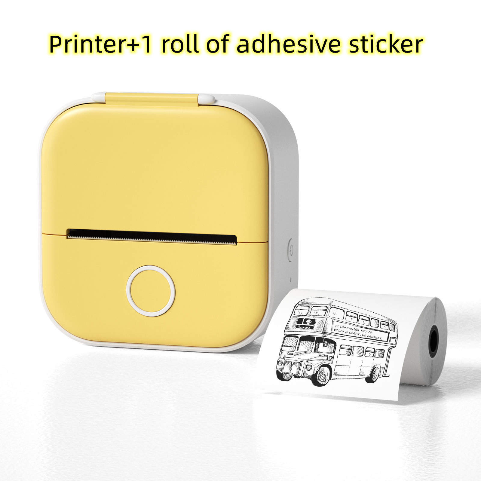 Portable Mini Thermal Label Printer Home Photo Printer Student Wrong Question Printer Bluetooth-compatible Mini Label Printer Price Tag - image 71