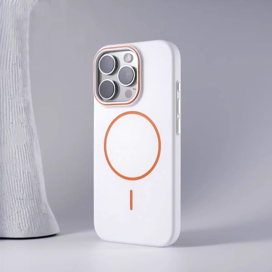 Applicable To IPhone16 Phone Case Skin-feeling Frosted Pc Magnetic Protective Sleeve - image 9