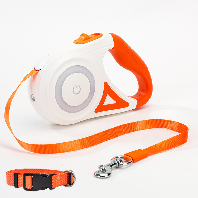 Dog Leash Retractable Leash And Dog Collar Spotlight Automatic Pet Dog Cat Traction Rope For Small Medium Dogs Pet Product - image 13