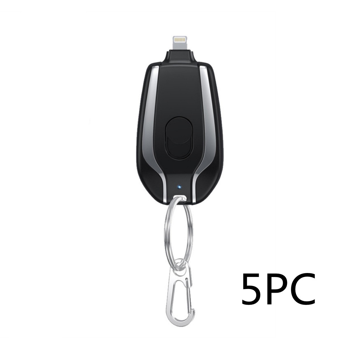 1500mAh Mini Power Emergency Pod Keychain Charger With Type-C Ultra-Compact Mini Battery Pack Fast Charging Backup Power Bank - image 18