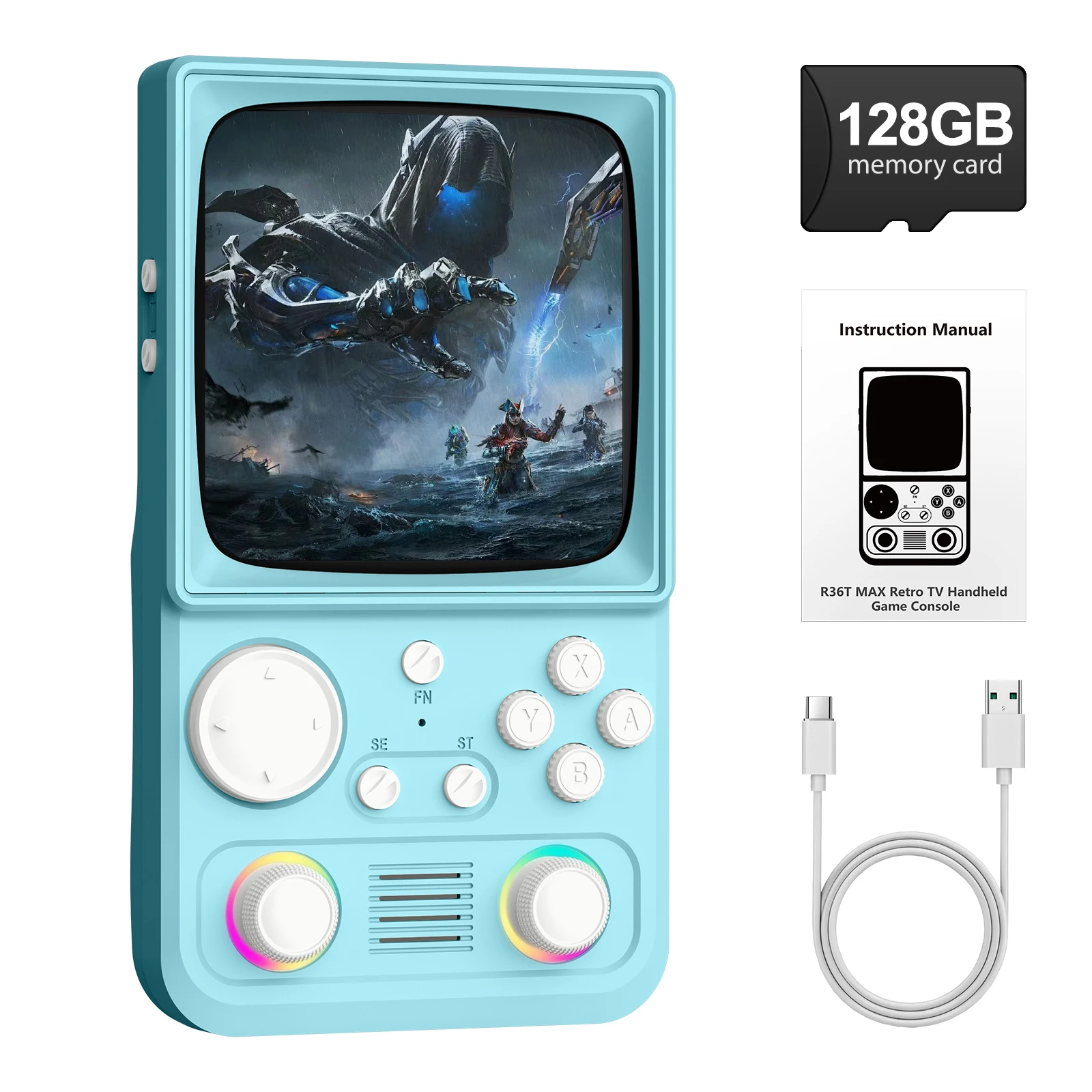 AISLPC RG40 MAX Handheld Game Console 64/128G 4.0" IPS Screen 5G Portable Pocket Game Player - image 32