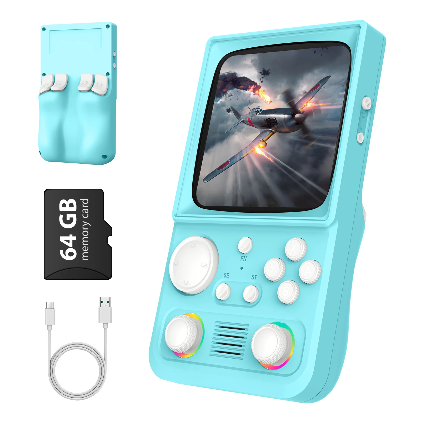 AISLPC RG40 MAX Handheld Game Console 64/128G 4.0" IPS Screen 5G Portable Pocket Game Player - image 11